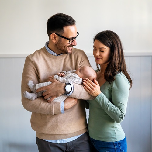 Bedford Benefits - Parental Leave mother and father on parental leave